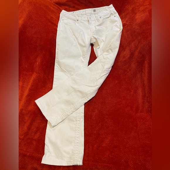 District 9 D9 White Jeans size 31 Excellent Condition - Picture 3 of 11